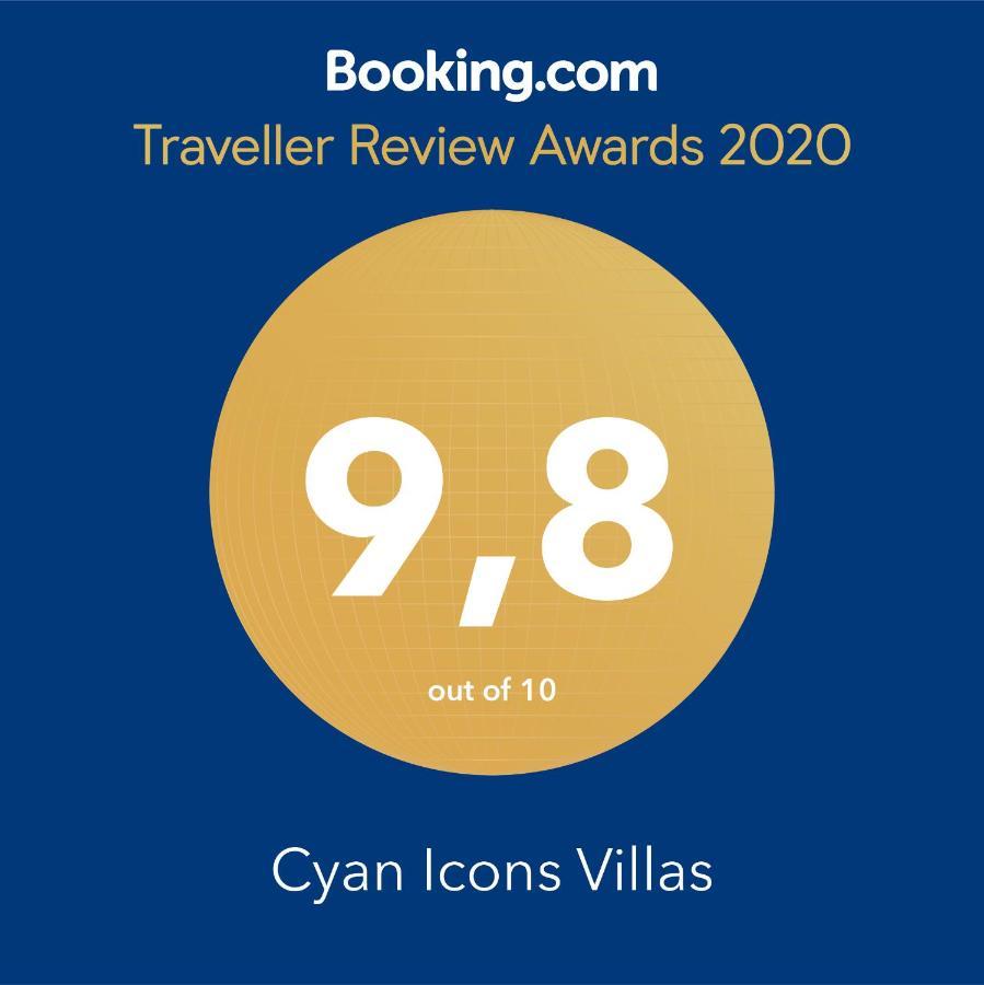 Cyan Icons Villas Kalyves Chania Exteriör bild